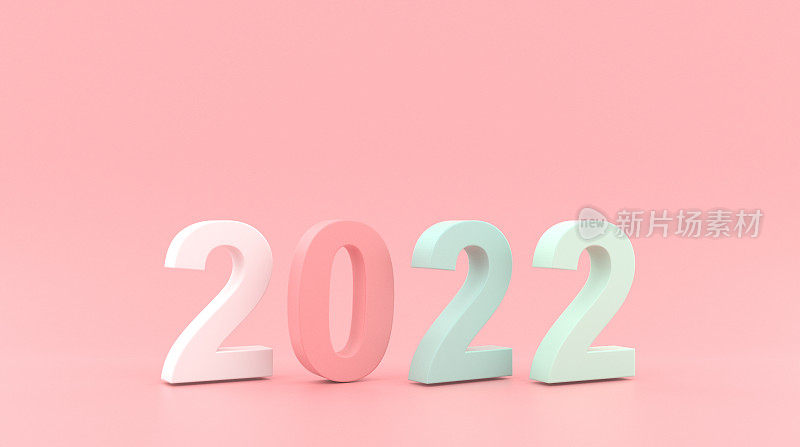 新年2022 3D渲染